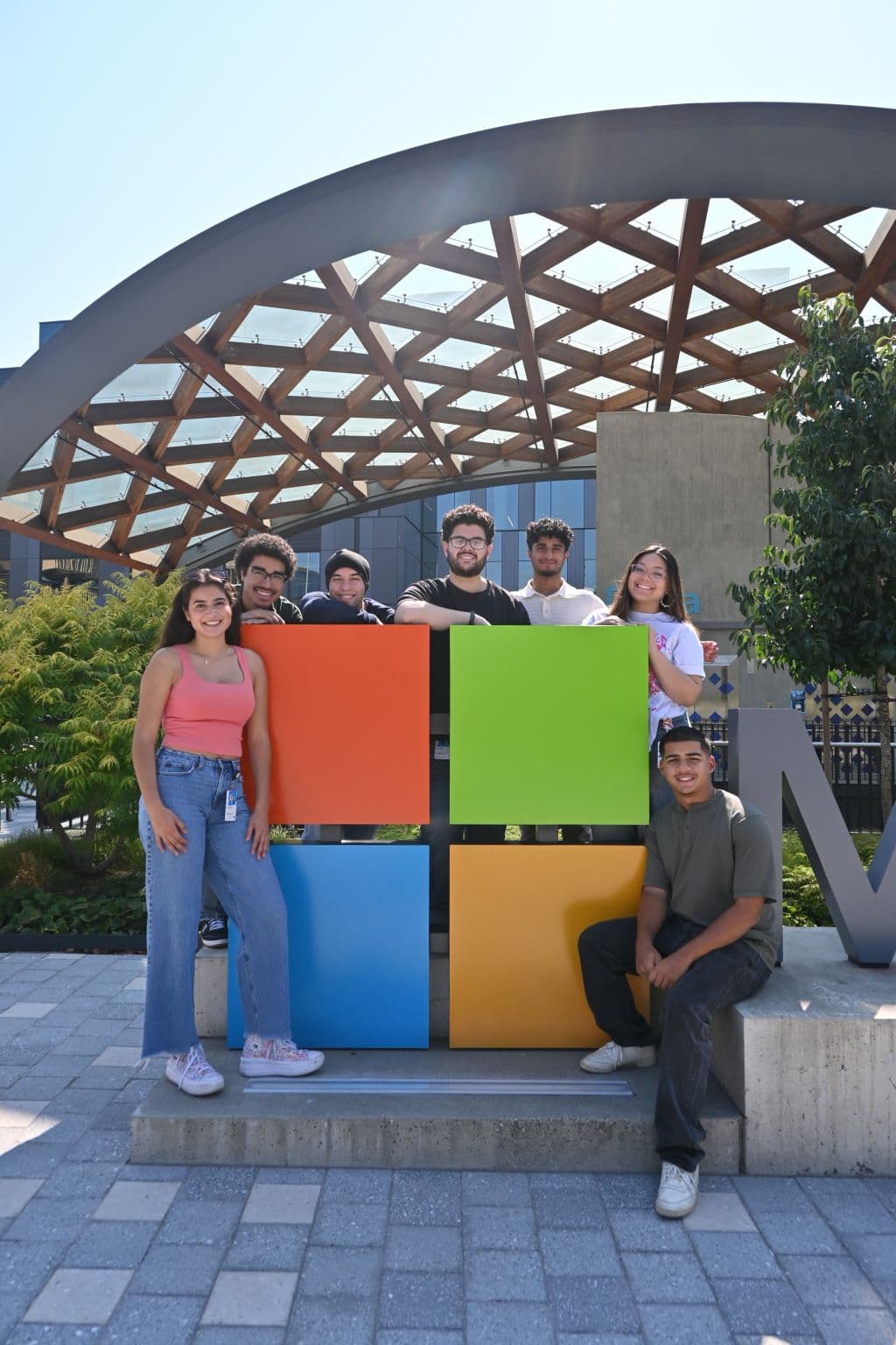 Sam during Microsoft SWE internship summer 2026