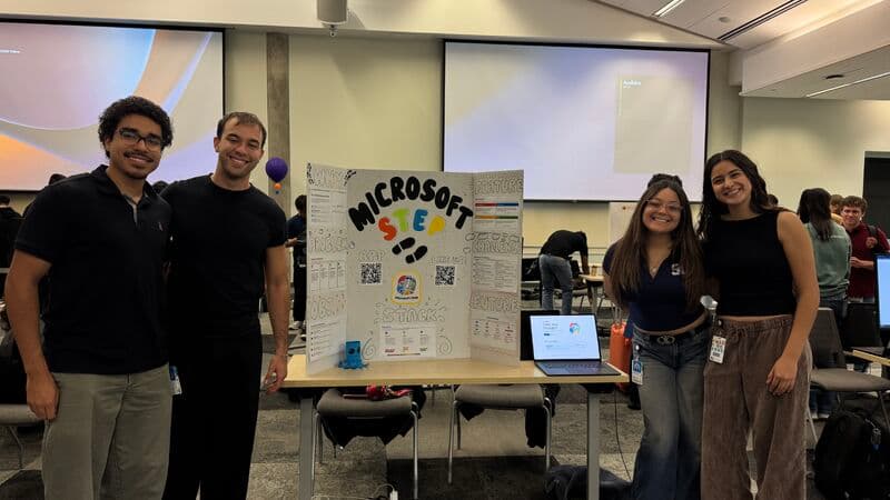 Microsoft internship still from summer wrap post